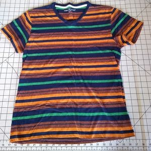 Sunday Work Clothes striped t-shirt cotton large